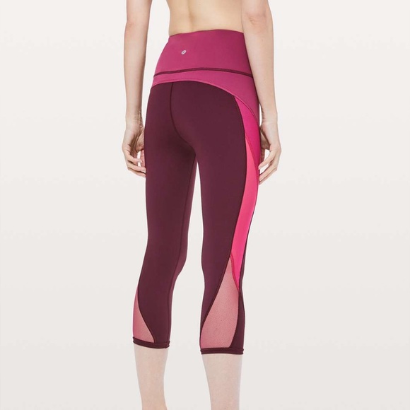 NWOT Lululemon Colour Me Ombre Crop *21